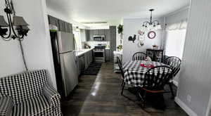 Nice Dining area with Beautiful Kitchen