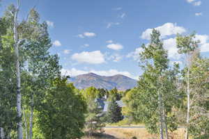 View of mountain backdrop
