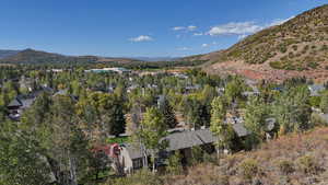 View of mountain backdrop