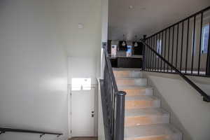 View of stairs