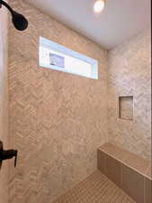 Owner's bath walk-in shower