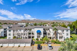 Drone / aerial view of mountains