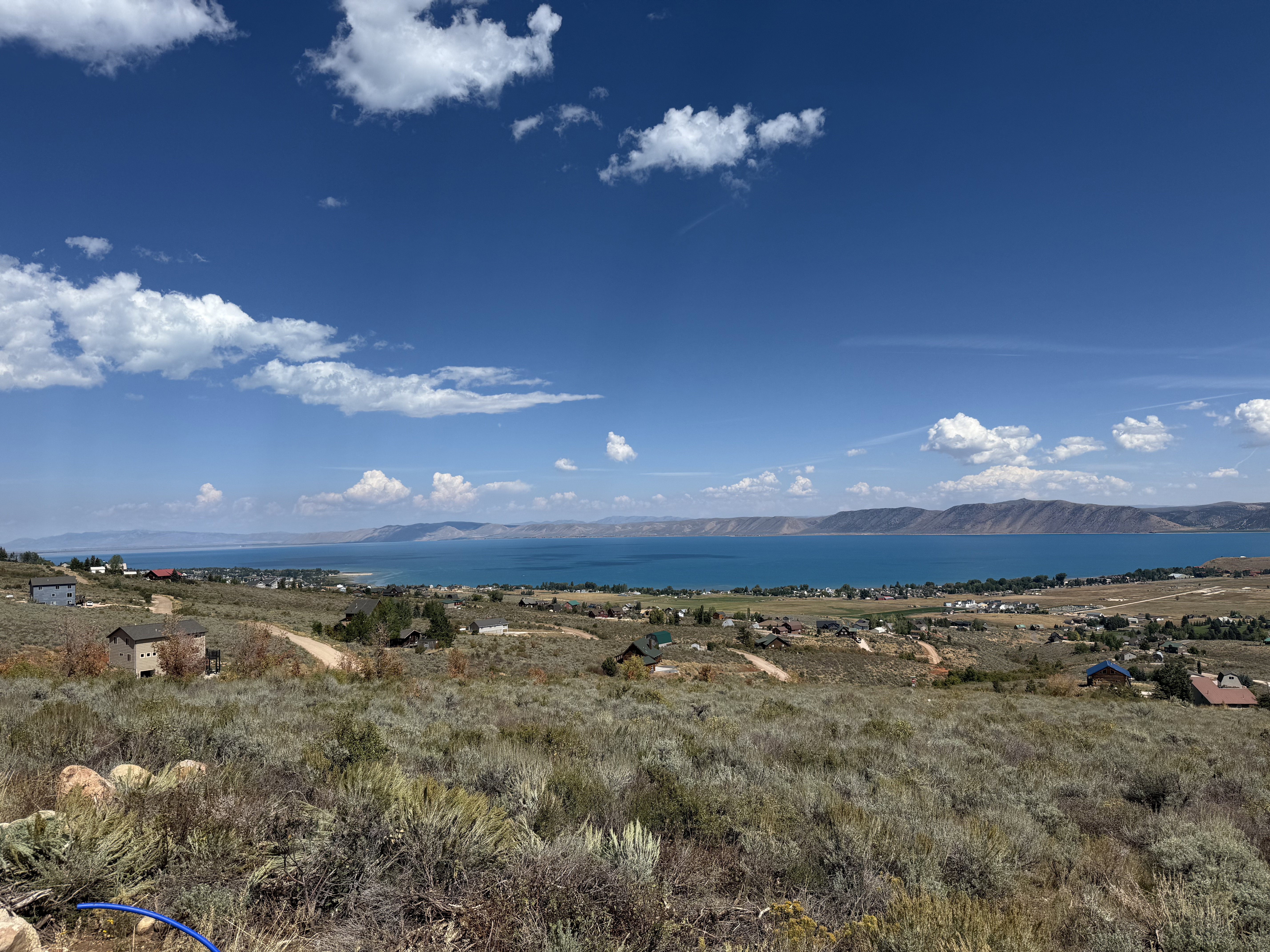 Water view featuring mountains