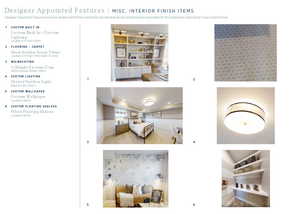 View of marketing collateral with multiple images