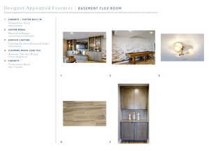 View of a document with a collage of images