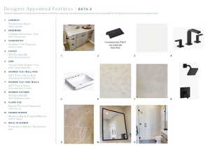 View of a document with a collage of images