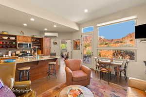 Casita Living Room and Kitchen