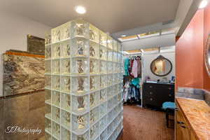 Primary Bath and Walk in Closet