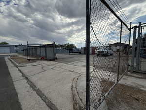 Back gate from alley