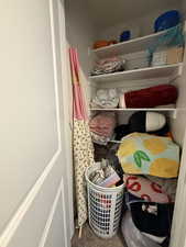 View of closet