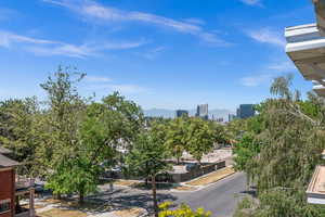 View of community featuring a mountain view