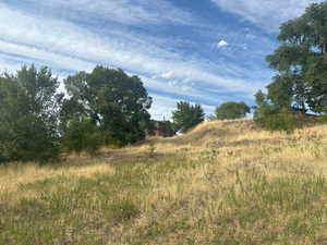 View of undeveloped land with rural landscape