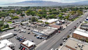 Aerial view of mountains