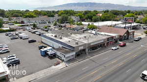 Aerial view of mountains