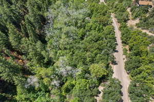 Aerial overview of property's location