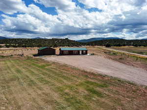 View of rural area featuring a mountainous background
