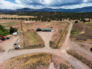 View of rural area featuring a mountain backdrop