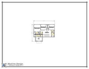 View of 2nd level floor plan
