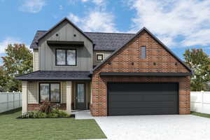 Rendering of the Front of the Home