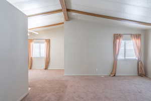 Spare room with carpet