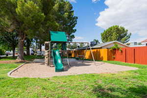 View of communal playground