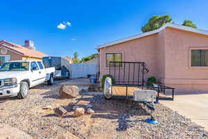 View of yard featuring a patio area