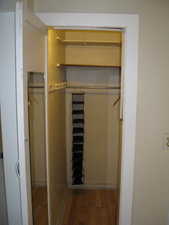 View of closet