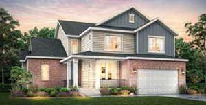 View of front of house featuring covered porch, an attached garage, board and batten siding, a lawn, and driveway