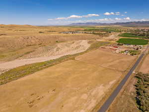 View of rural area with mountains