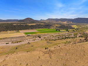 Mountain view featuring rural landscape