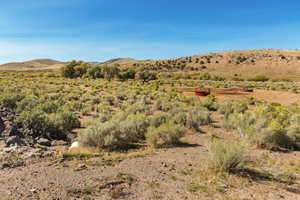 View of mountain background