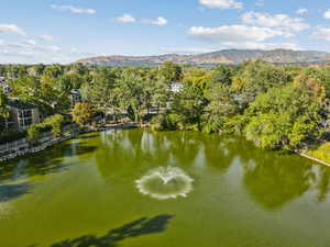 Water view with mountains