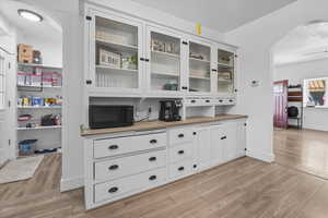 View of storage area