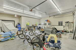 Pool House garages Garage with added height a garage door opener