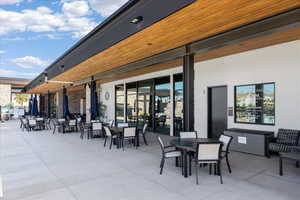 View of patio / terrace with outdoor dining space