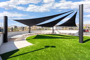 View of yard featuring a patio area