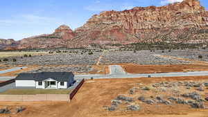 View of mountain background