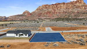 View of mountain backdrop