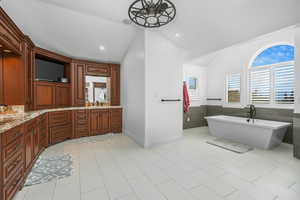 Primary Master Suite Bathroom. It's huge!