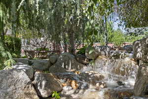 Amazing Backyard Waterfall