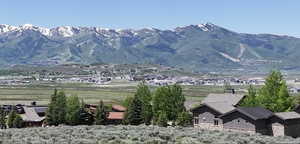 View of mountain backdrop