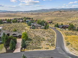Drone / aerial view of mountains