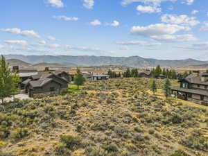View of mountain background