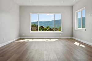 Basement Rec room mountain views