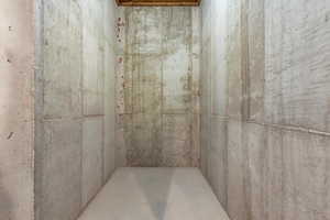 Unfinished cold storage