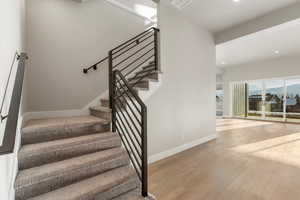 Basement staircase