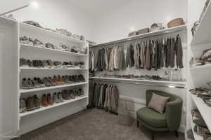 primary bedroom closet