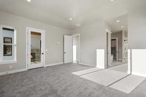 Primary bedroom with private access to the covered outdoor living area