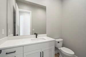 Powder bath main level