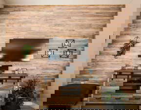 Detailed view of wood finished floors